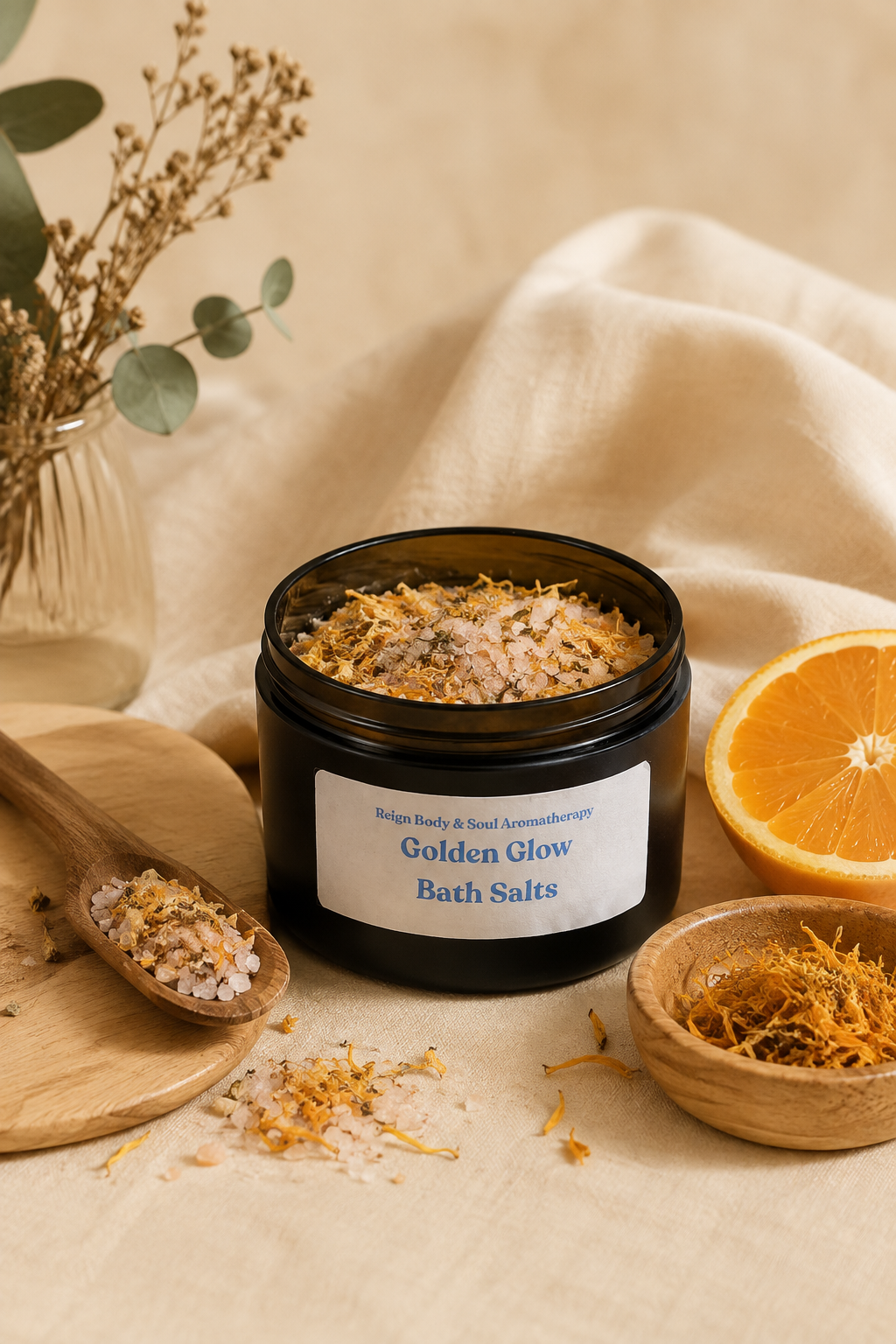 Golden Glow Bath Salts