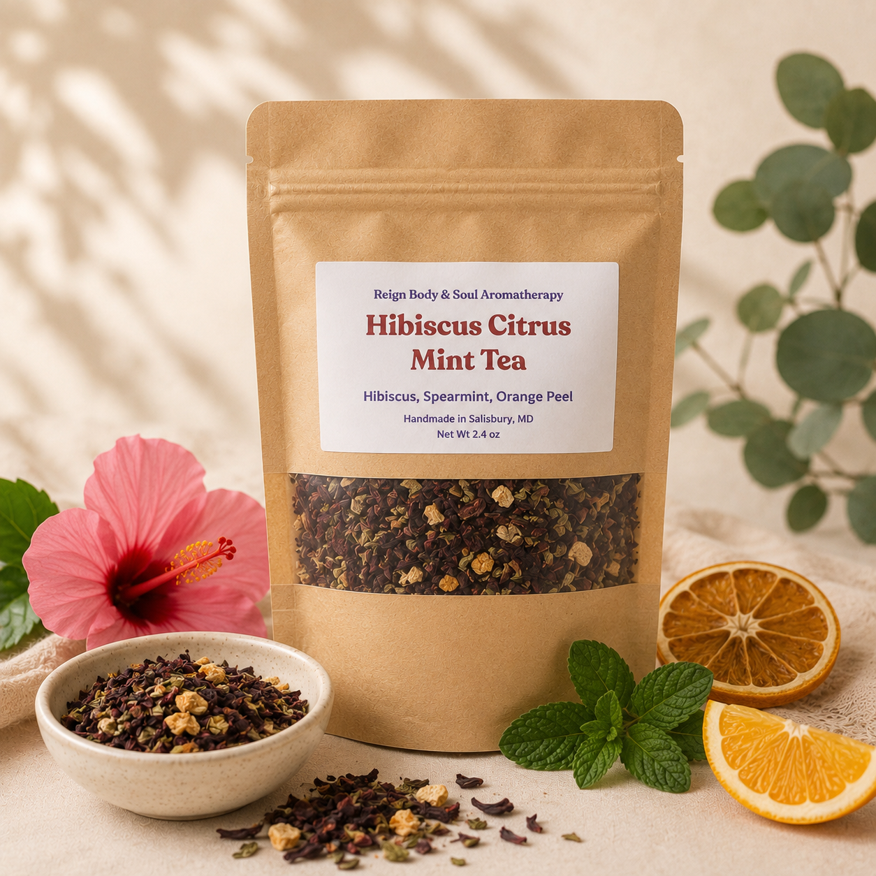 Hibiscus Citrus Mint Tea