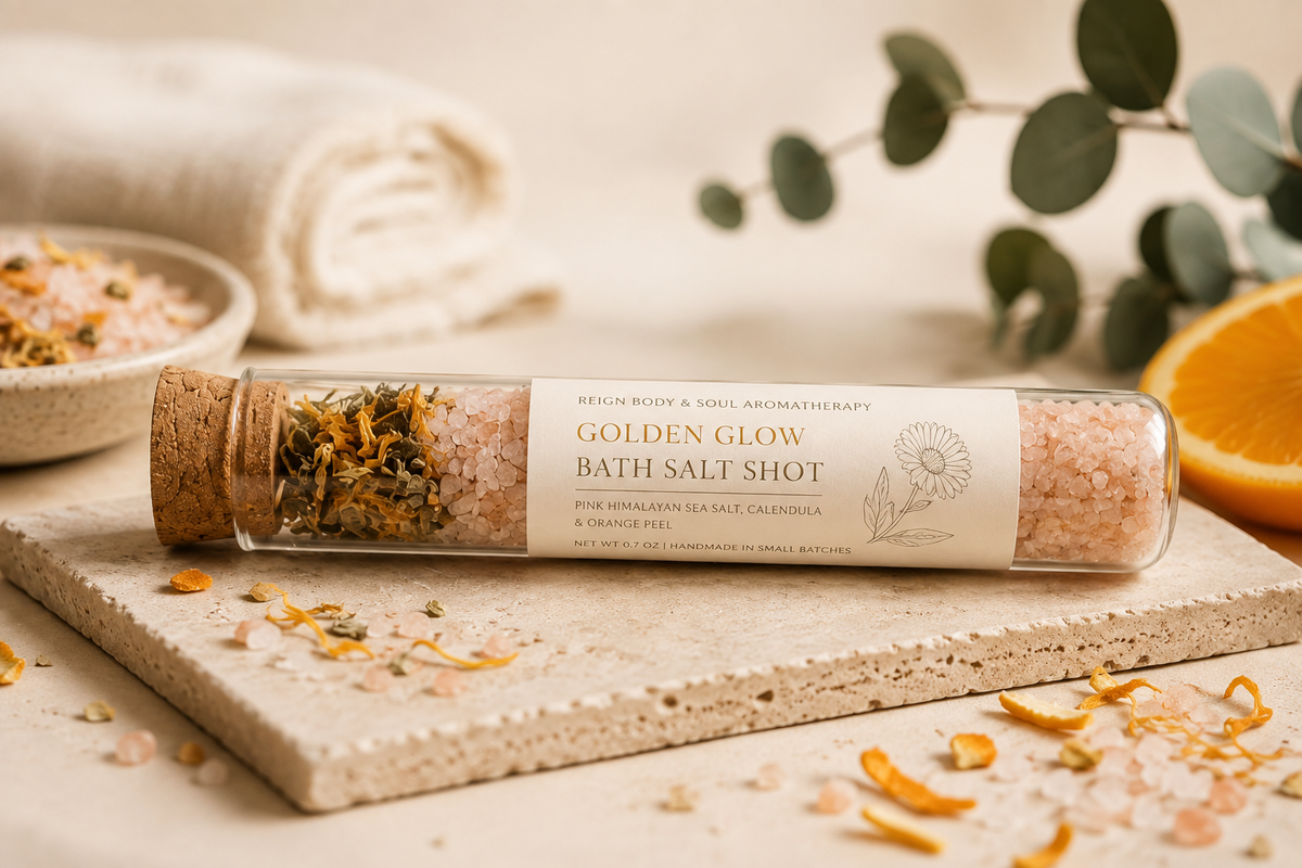 Golden Glow Bath Salts